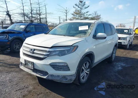 2017 Honda Pilot Ex-L из США, поврежденный, VIN 5FNYF6H75HB102641